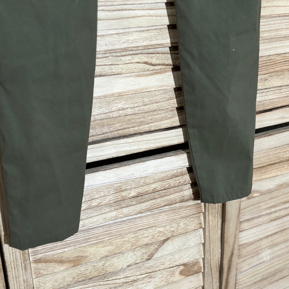 Prana Olive Green Athleisure Pants Size 8 - Picture 7 of 9